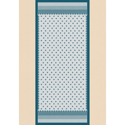 Thee Modern Roots Grey Lotus Blooms Silk Dupatta