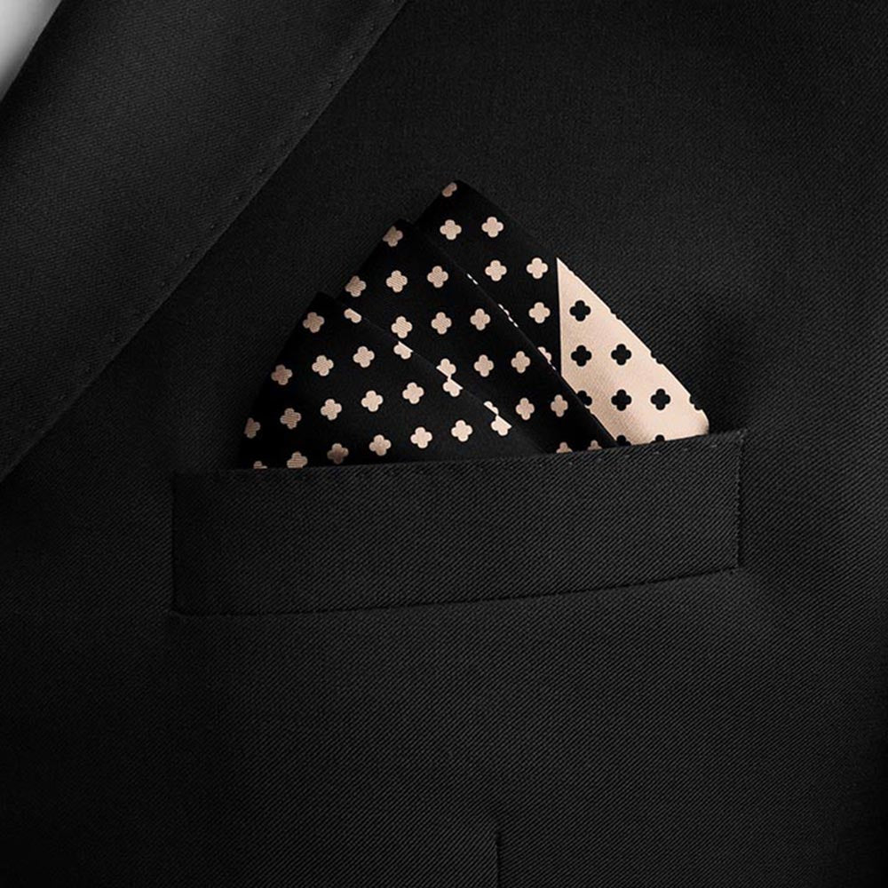 Thee Modern Roots Dual Vision Silk Pocket Square