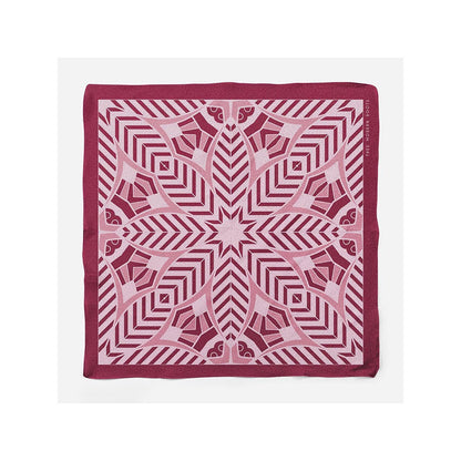 Thee Modern Roots Abstract Aura Silk Pocket Square
