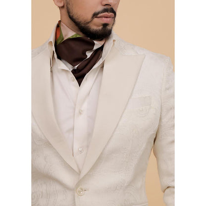Thee Modern Roots Autumn Hues Silk Pocket Square
