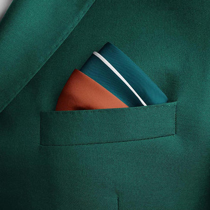 Thee Modern Roots Refined Simplicity Silk Pocket Square