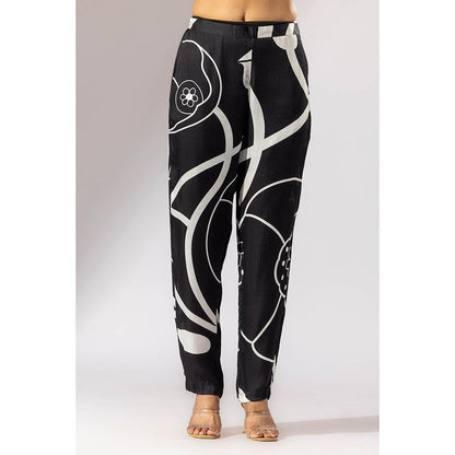 Thee Modern Roots Poppy Kimono Printed Co-Ord (Set of 2)