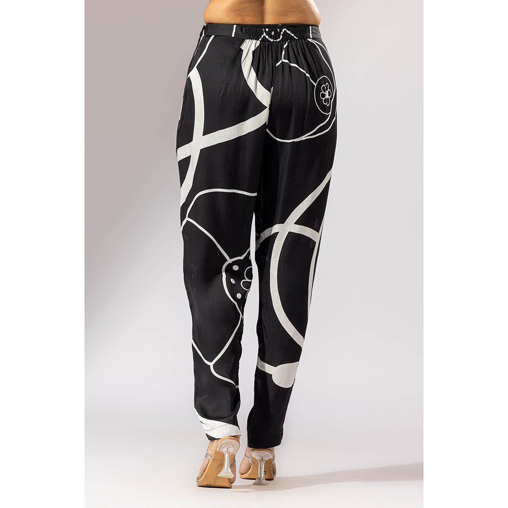Thee Modern Roots Poppy Kimono Printed Co-Ord (Set of 2)