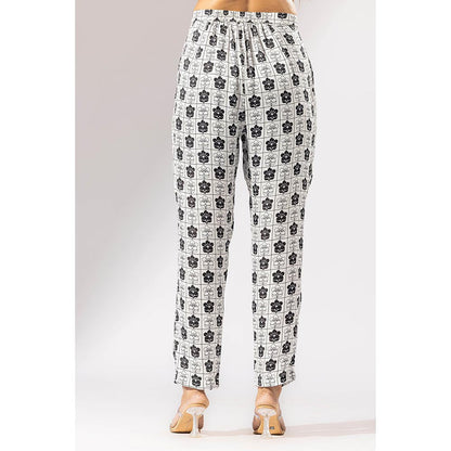 Thee Modern Roots Blossom Kimono Printed Co-Ord (Set of 2)