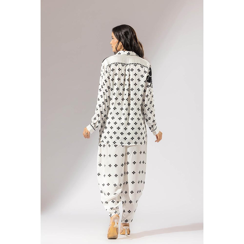 Thee Modern Roots Bloom Printed Co-Ord (Set of 2)