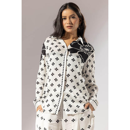 Thee Modern Roots Bloom Printed Co-Ord (Set of 2)