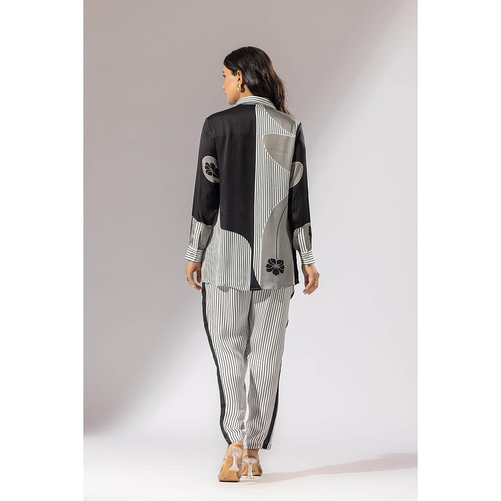 Thee Modern Roots Flower Printed Co-Ord (Set of 2)