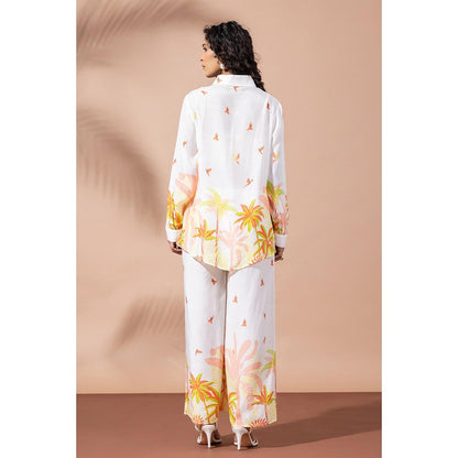 Thee Modern Roots Beach White Shirt