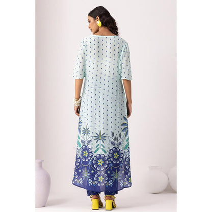 Thee Modern Roots Sky Blue Pacific Kurta