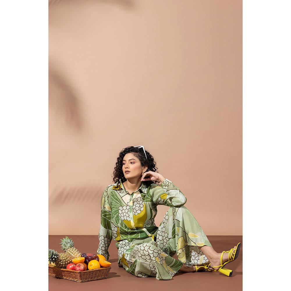 Thee Modern Roots Green Garden Co-Ord (Set of 2)