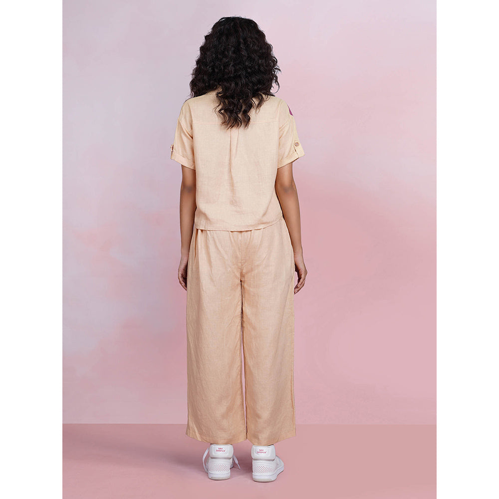 The House of Hemp Dune Wave Beige Co-Ord (Set of 2)