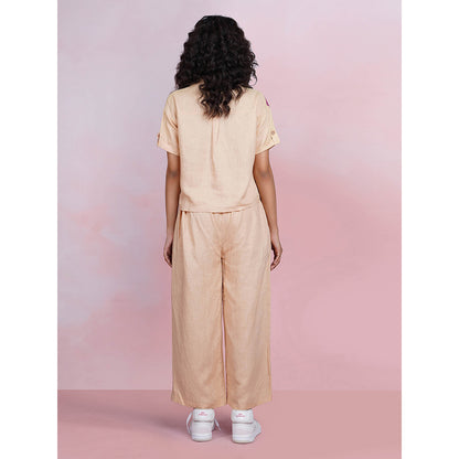 The House of Hemp Dune Wave Beige Co-Ord (Set of 2)
