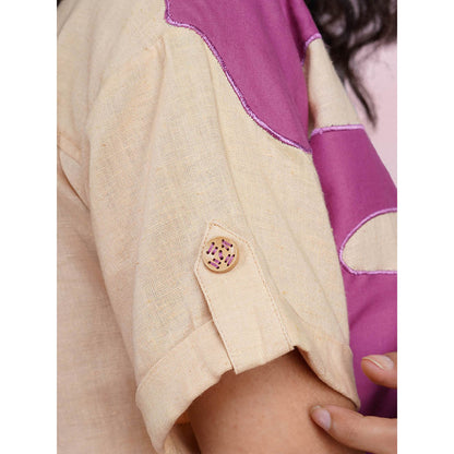 The House of Hemp Dune Wave Beige Co-Ord (Set of 2)
