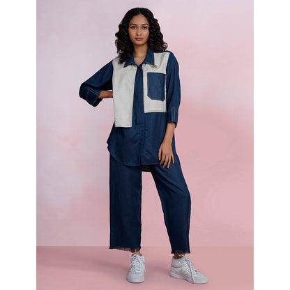 The House of Hemp Dual Essence Co-Ord - Blue (Set of 2)