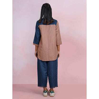 The House of Hemp Mocha Nova Co-Ord- Multi-Color (Set of 2)
