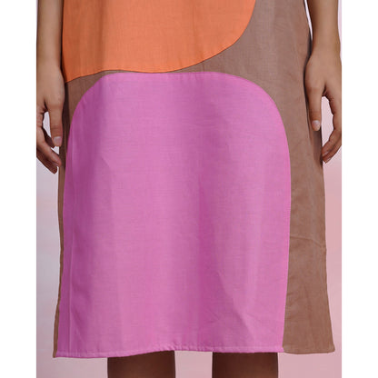 The House of Hemp Viola Sand Dress