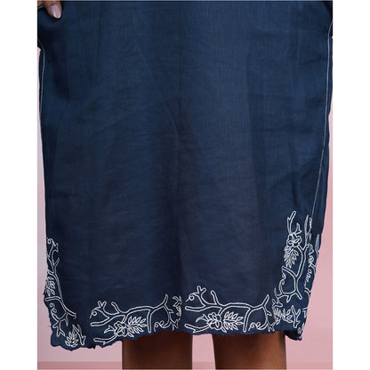 The House of Hemp Midnight Weave Dress
