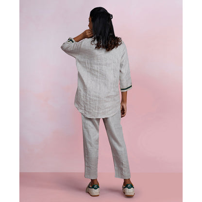 The House of Hemp Arcade Drift Embroidered Shirt