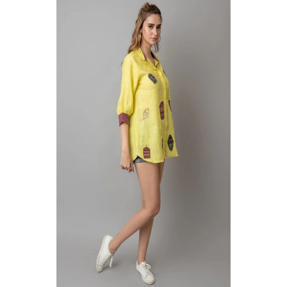 The House of Hemp Yellow Key To Life Shirt