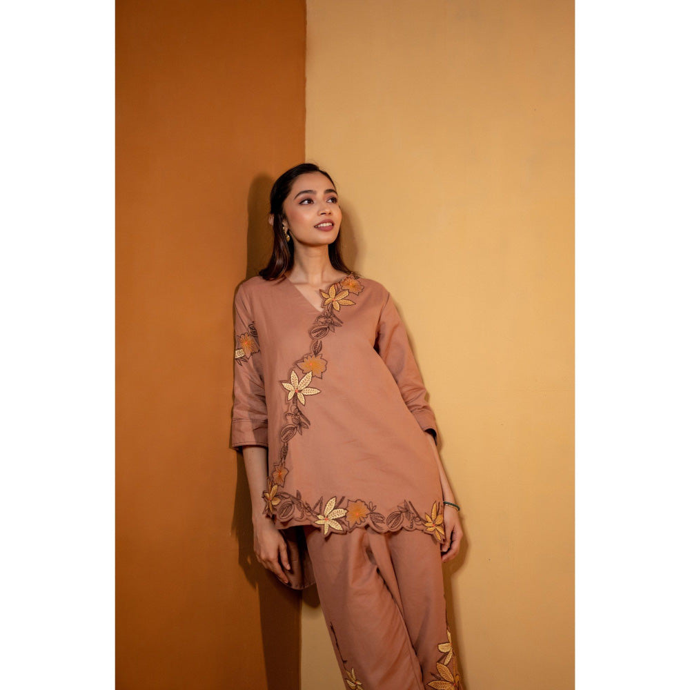 The House of Hemp Mauve Vanyaa Co-Ord Set