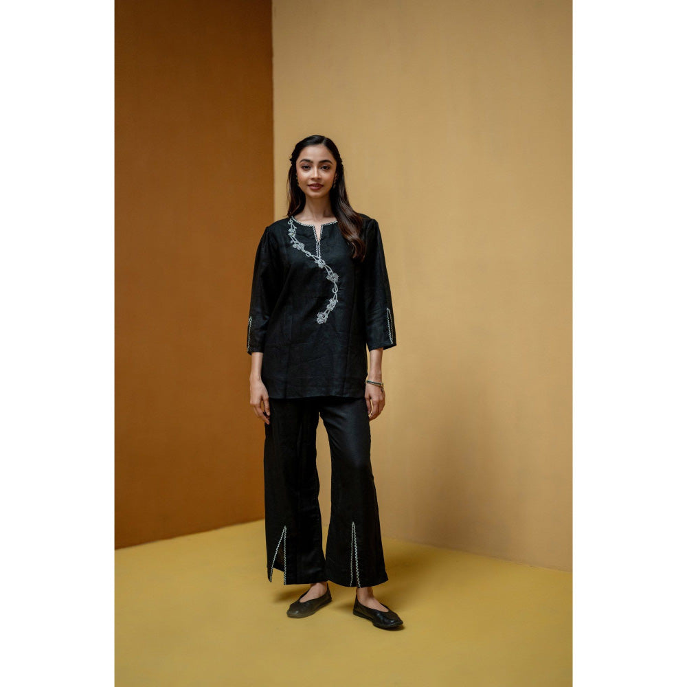 The House of Hemp Black Saaya Co-Ord Set