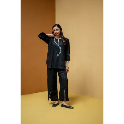 The House of Hemp Black Saaya Co-Ord Set