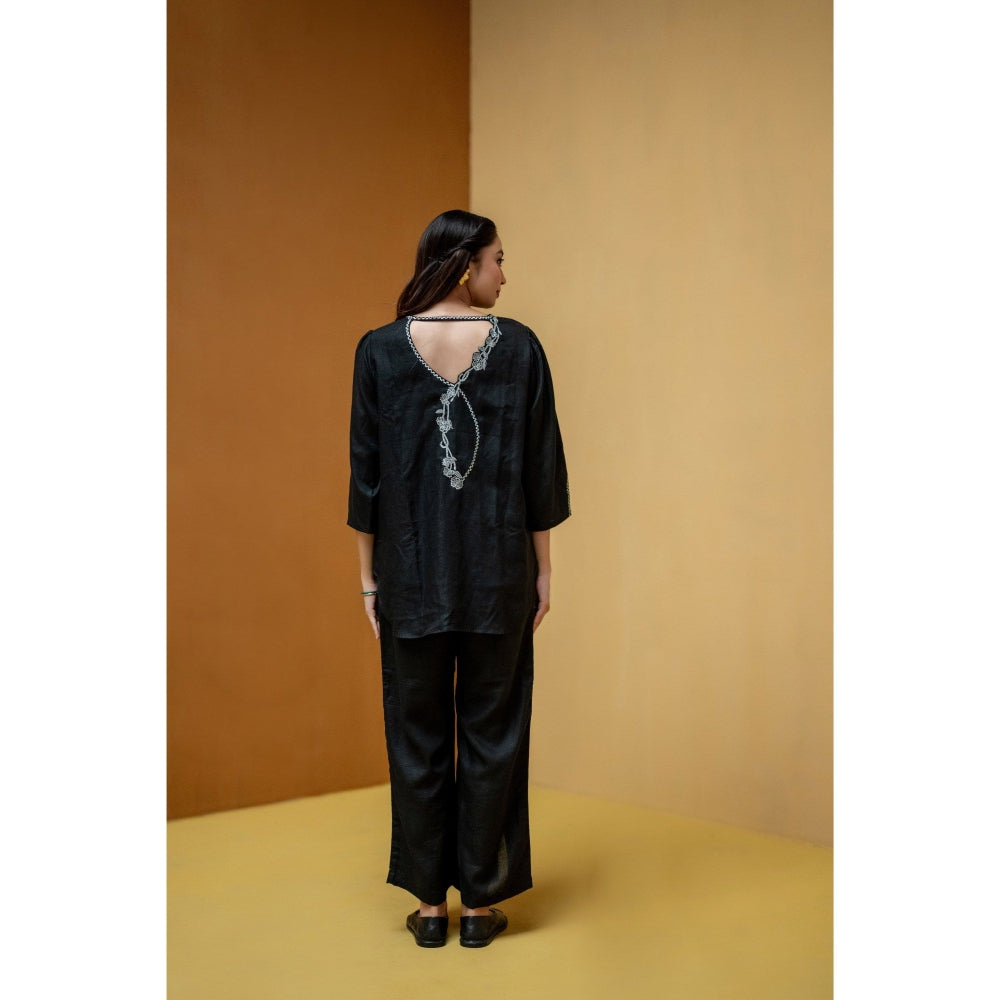 The House of Hemp Black Saaya Co-Ord Set