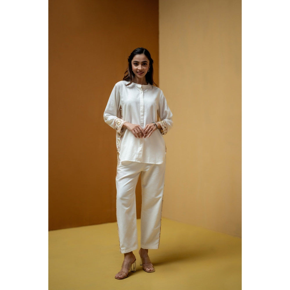 The House of Hemp Ivory Taruja Co-Ord Set