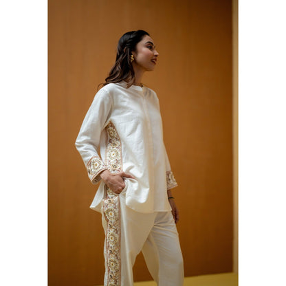The House of Hemp Ivory Taruja Co-Ord Set