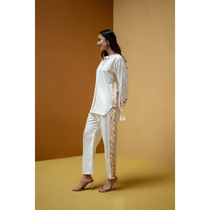 The House of Hemp Ivory Taruja Co-Ord Set