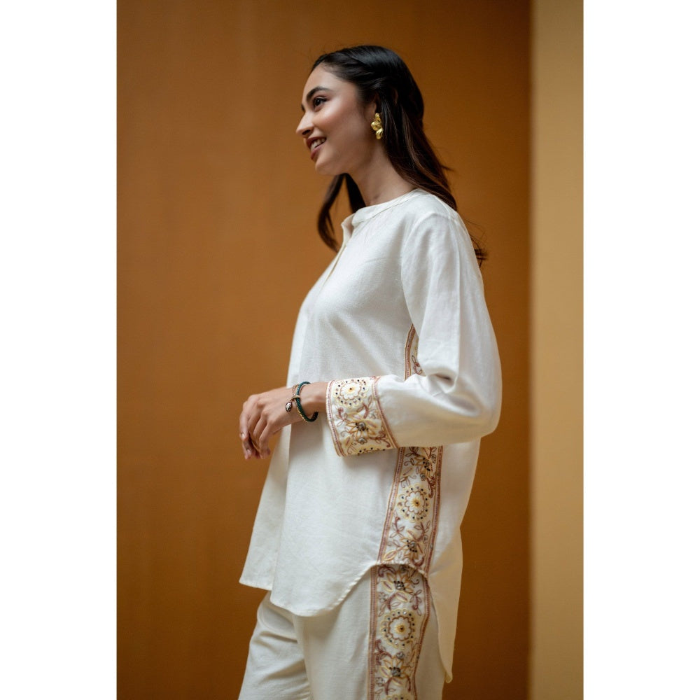 The House of Hemp Ivory Taruja Co-Ord Set