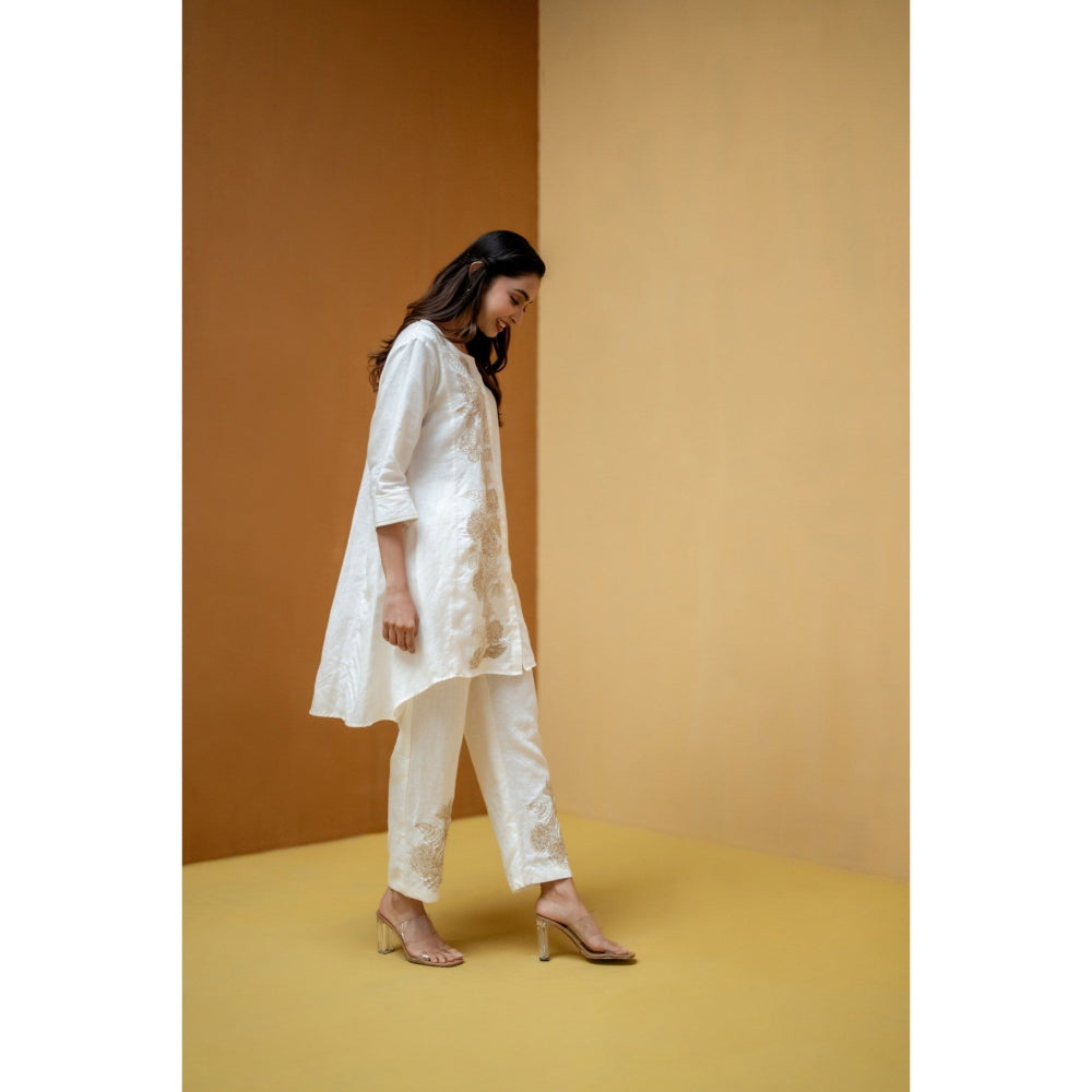 The House of Hemp White Naira Co-Ord Set