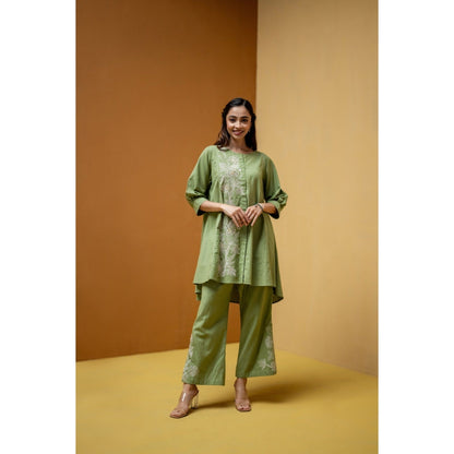 The House of Hemp Green Eira Co-Ord Set