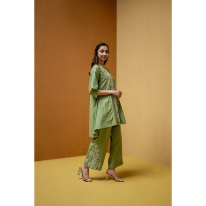 The House of Hemp Green Eira Co-Ord Set
