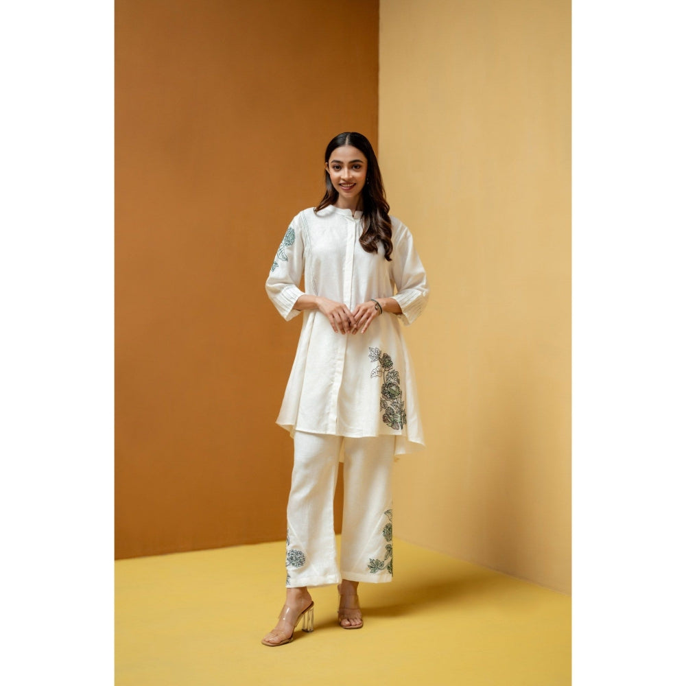 The House of Hemp White Amaira Co-Ord Set
