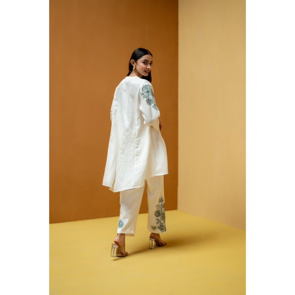 The House of Hemp White Amaira Co-Ord Set