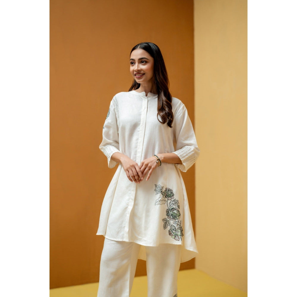 The House of Hemp White Amaira Co-Ord Set