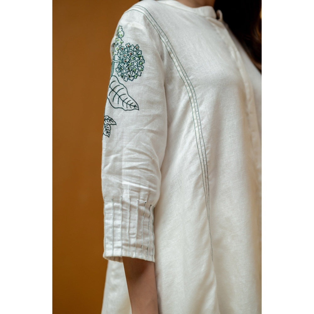 The House of Hemp White Amaira Co-Ord Set