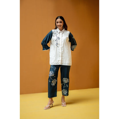 The House of Hemp White Meira Co-Ord Set