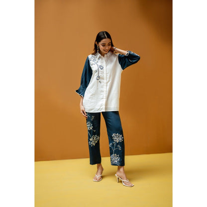 The House of Hemp White Meira Co-Ord Set