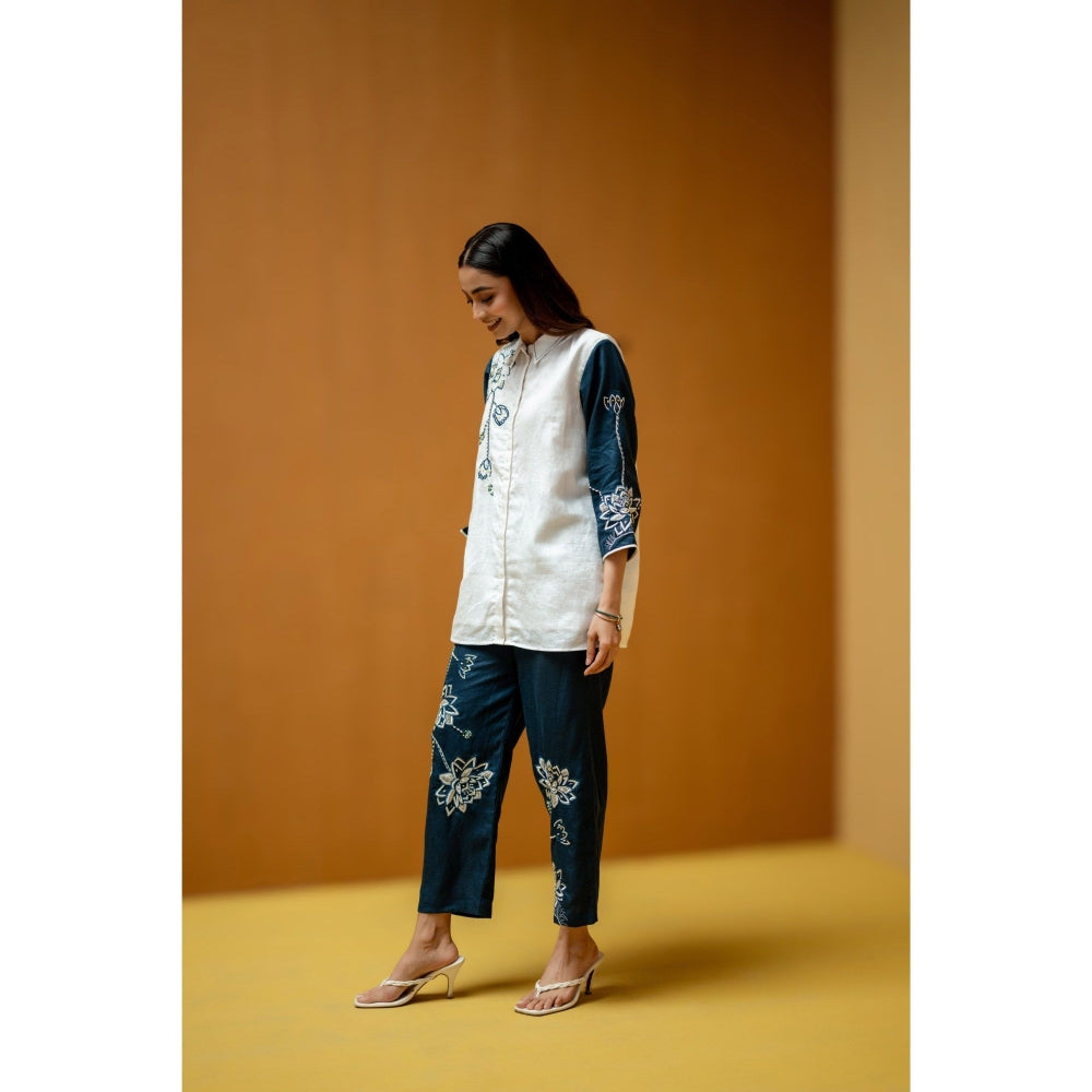 The House of Hemp White Meira Co-Ord Set