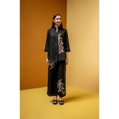 The House of Hemp Black Zahra Co-Ord Set