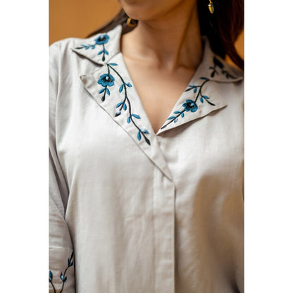 The House of Hemp Grey Neyra Co-Ord Set