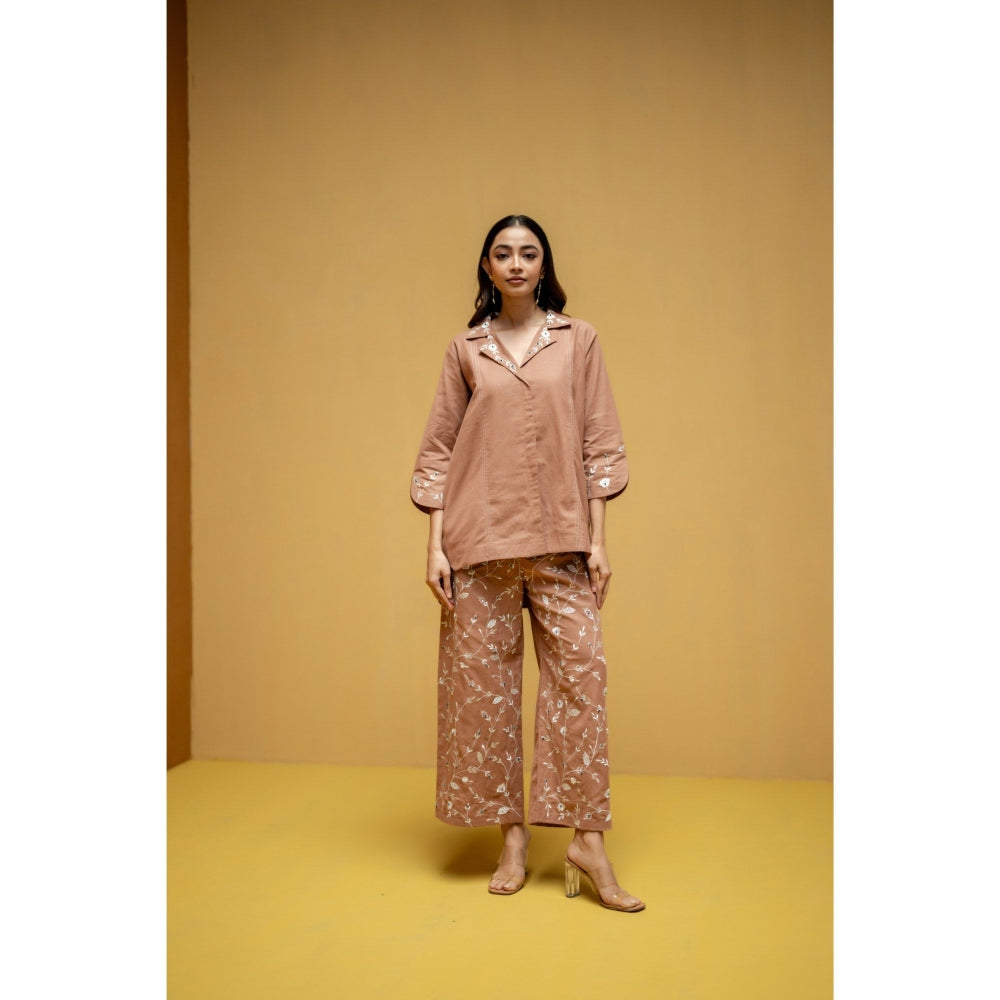 The House of Hemp Peach Mati Co-Ord Set
