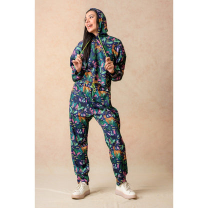 THETAA Green Printed Co-Ord (Set of 2)