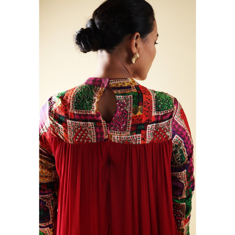 THETAA Hand Embroidered Gown