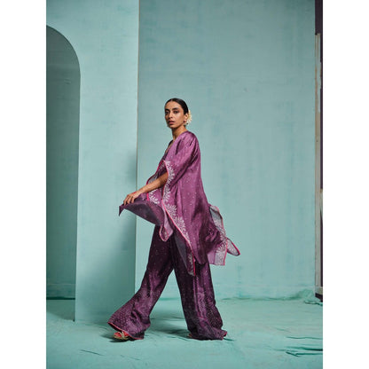 The Clothing Therapy Purple Jumpsuit with Jacket (Set of 2)