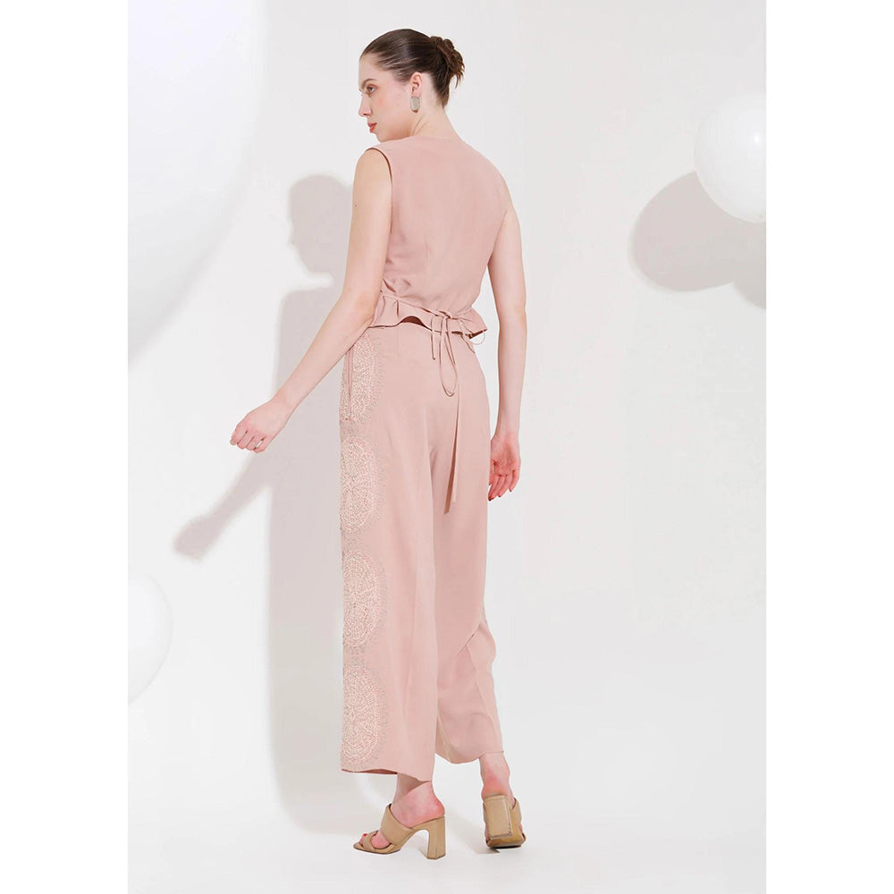 THE SILK LOVE Pink Pixi Patch Co-Ord Set