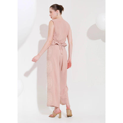 THE SILK LOVE Pink Pixi Patch Co-Ord Set