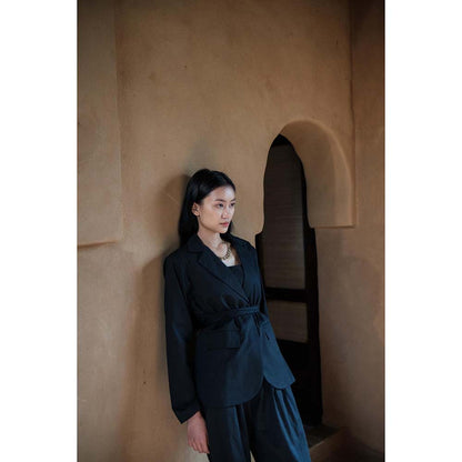 The Terra tribe Black Cambridge Blazer